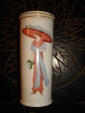 старинная вазочка:ДАМА в МОДЕРНЕ,живопись в стиле Сомова или Мисс,1910-е гг - вид 8