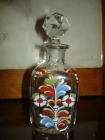 Старинный флакон для духов,эмали,1870е,Россия,ИСЗ?