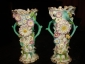 Парные лепные вазы,Коулброкдейл.Англия,1830е годы - вид 1