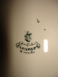 Набор старин.тарелок для второго ЧЕРТОПОЛОХ,опак, 2 клейма Гарднер, Россия,1840-е, - вид 5