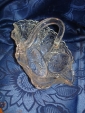 Старин корзинка-конфетница стекло Мальцов 1870-е - вид 4