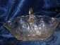 Старин корзинка-конфетница стекло Мальцов 1870-е - вид 6