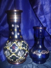 две колбы для кальяна (вазочки) с росписью