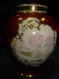 старая вазочка с ручной росписью,фарфор, Бавария - вид 1
