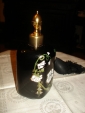 Старинный парфюмер.флакон с пульверизатором-грушей,стекло,ручная роспись,Марсель Франк,н20в,МОДЕРН - вид 2