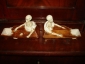ДЕКАДАНС:ЛИКИ СМЕРТИ-Пара фарфоровых гробов со скелетами,КАРЛ ЕНС,Германия,н.20века(символизм) - вид 5