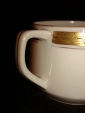 Старинная чайная пара №2 КЛАССИКА,фарфор, цировка золотом, Вербилки(бывш.Гарднер),1926-27гг - вид 3