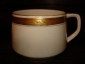 Старинная чайная пара №5 КЛАССИКА,фарфор, цировка золотом, Вербилки(бывш.Гарднер),1926-27гг - вид 1
