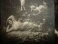 Старинная открытка (фотоколлаж) с налетом эротики ЛЮБОВНЫЕ ГРЕЗЫ , Германия - вид 4