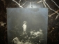 Старинная открытка (фотоколлаж) с налетом эротики ЛЮБОВНЫЕ ГРЕЗЫ , Германия - вид 5