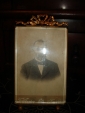 Старинная рамка для кабинет-портрета,в стиле Ампир,золоченая бронза,родное стекло с фасетом,19в. - вид 1