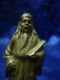 старинная миниатюра- фигурка китайца №2 (6.5см) - вид 1