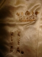 Старинная сумочка с короной и инициалами(шелк) - вид 2