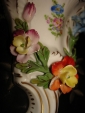 Пара старинных полочек-консолей,фарфор,лепные цветы,Дрезден,Карл Тимме,с 1872г. - вид 6