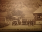 Старинная открытка:Платная дорога-Пункт оплаты дорожной пошлины на участке Dome-L"Arret,Франция.1930 - вид 3
