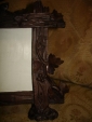 старинная деревянная резная рамка(массив),Россия - вид 3
