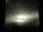 Старинный настольный блокнот(серебро 84)на ониксе(шутливая дарств.надпись доктору Шварцу)1919г. - вид 3
