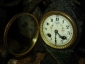 Старин.каминный набор с часами в стиле АМПИР,к.19в : "АЛЛЕГОРИЯ ПОБЕДЫ" - вид 2