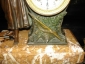 Старин.каминный набор с часами в стиле АМПИР,к.19в : "АЛЛЕГОРИЯ ПОБЕДЫ" - вид 4
