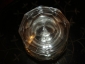 Старинная чайница, стекло,ручная гранка, стеклянная крышка, линза, Мальцов,Россия,1820-1830 е гг. - вид 3