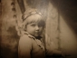 Старинное фото:ДЕВОЧКА в ТЮБЕТЕЙКЕ, 1927год,НЭП - вид 3