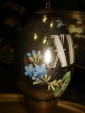 Старинное большое пасх.яйцо-стекло,роспись,Россия - вид 2