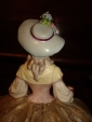 Старинная чайная кукла(полукукла),фарфор,шелк,кружева,Германия,к.19в.,Дрезден?Мейсен? с дефектами - вид 5
