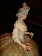 Старинная чайная кукла(полукукла),фарфор,шелк,кружева,Германия,к.19в.,Дрезден?Мейсен? с дефектами - вид 4
