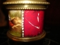 Старинный подсвечник с фарфоровой вставкой, живопись, Гарднер, Россия, 19век, АМПИР - вид 7