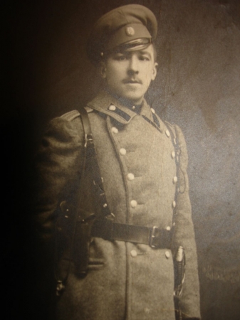 Старинное фото белогвардейского офицера,Россия,1921г.
