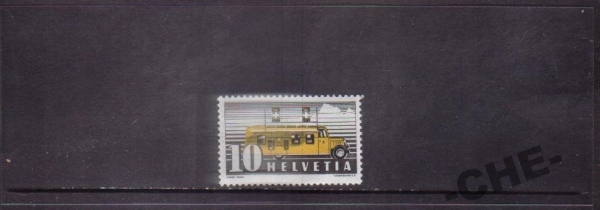 Швейцария 1937 Почта автомобиль