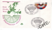 КПД Германия 1979 Европа парламент карта