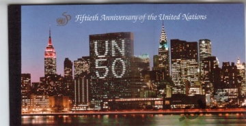Буклет ООН 1995 50лет ООН Гаш.
