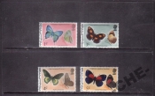 Белиз 1974 Бабочки