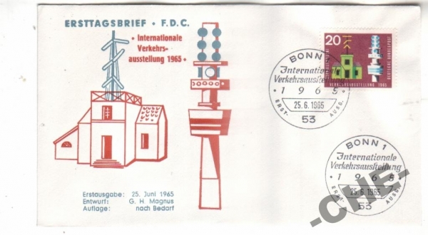 Германия 1965 Коммуникации