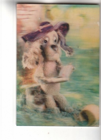 Календарик 1985 Стерео Мультфильм собака