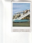 Календарик 1981 Аэрофлот самолет