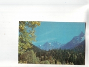 Календарик 1981 Ландшафты горы