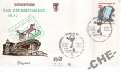КПД Германия 1972 почта печать марок лошадь