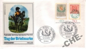 КПД Германия 1978 Марка на марке лошадь милитария