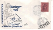 КПД Германия 1961 почтальон, письмо, костюм