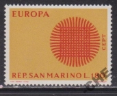 Сан-Марино 1970 Европа