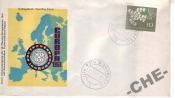 КПД Германия 1962 Европа, флаги, карта