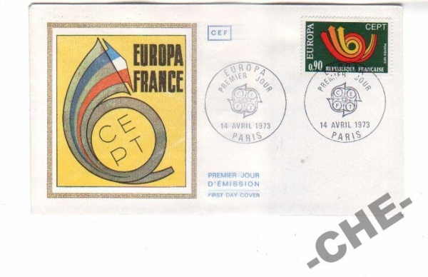 КПД Франция 1973 ЕВРОПА