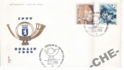 КПД Германия 1969 почта телеграф герб медведь