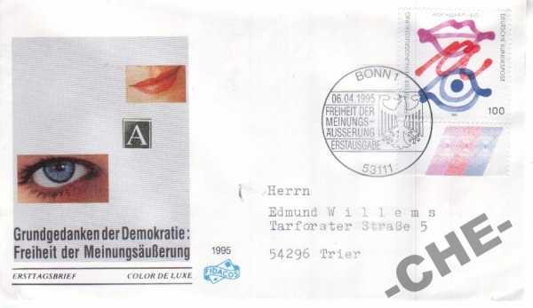КПД Германия 1995 Права человека Конституция герб