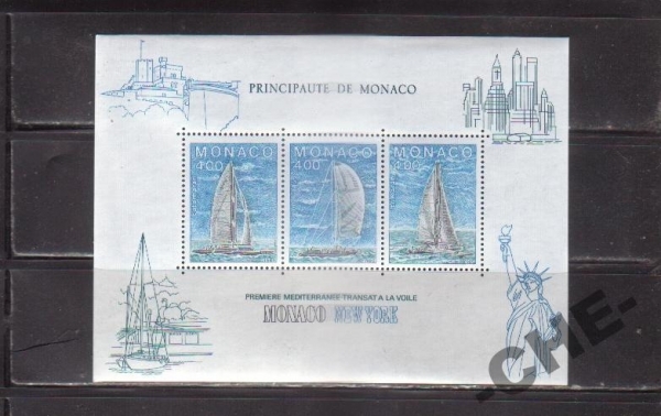 Монако 1985 Яхты