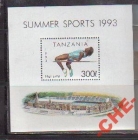 Танзания 1993 Спорт Блок