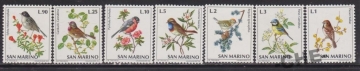 Сан-Марино Птицы цветы С накл.