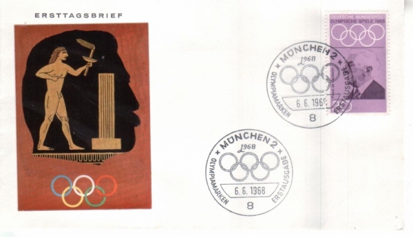 КПД Германия 1968 Олимпиада Персоналии огонь